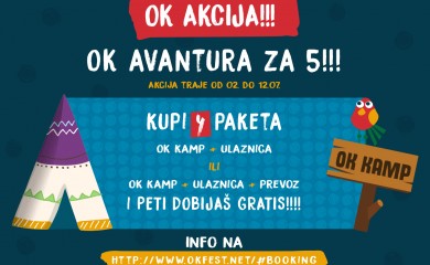 Nektar OK Fest 2020 U OK avanturu kreni sa prijateljima!